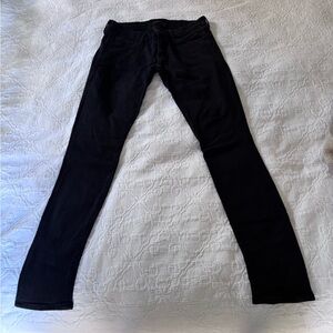 MOTHER The Looker Women's Black Skinny Jeans